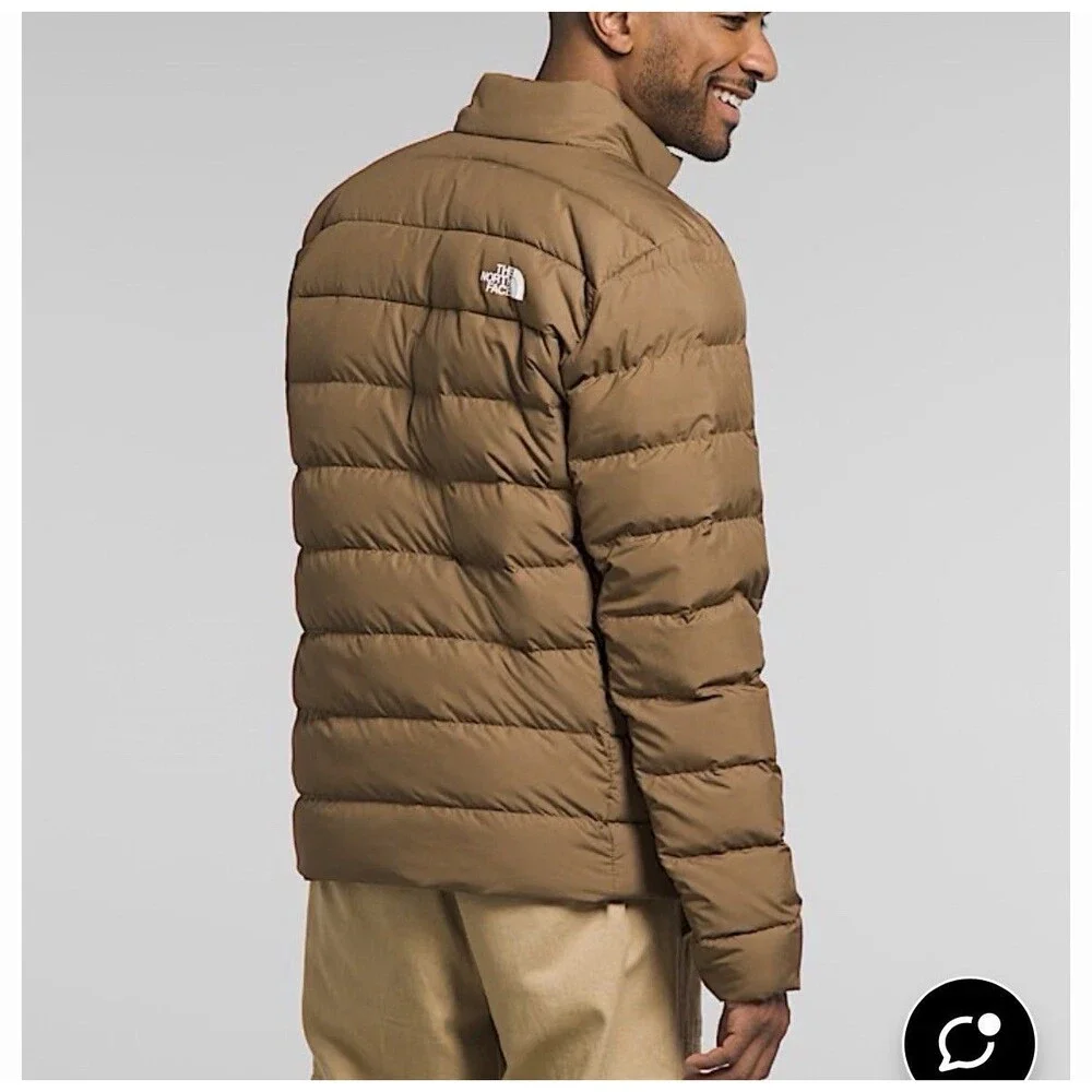 NEW The North Face Big Aconcagua 3 Jacket Puffer 600 Fill Men 2X Utility Brown